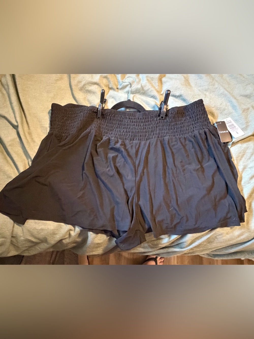 TORRID NWT Black Women's Mesh Swimsuit Cover Shorts